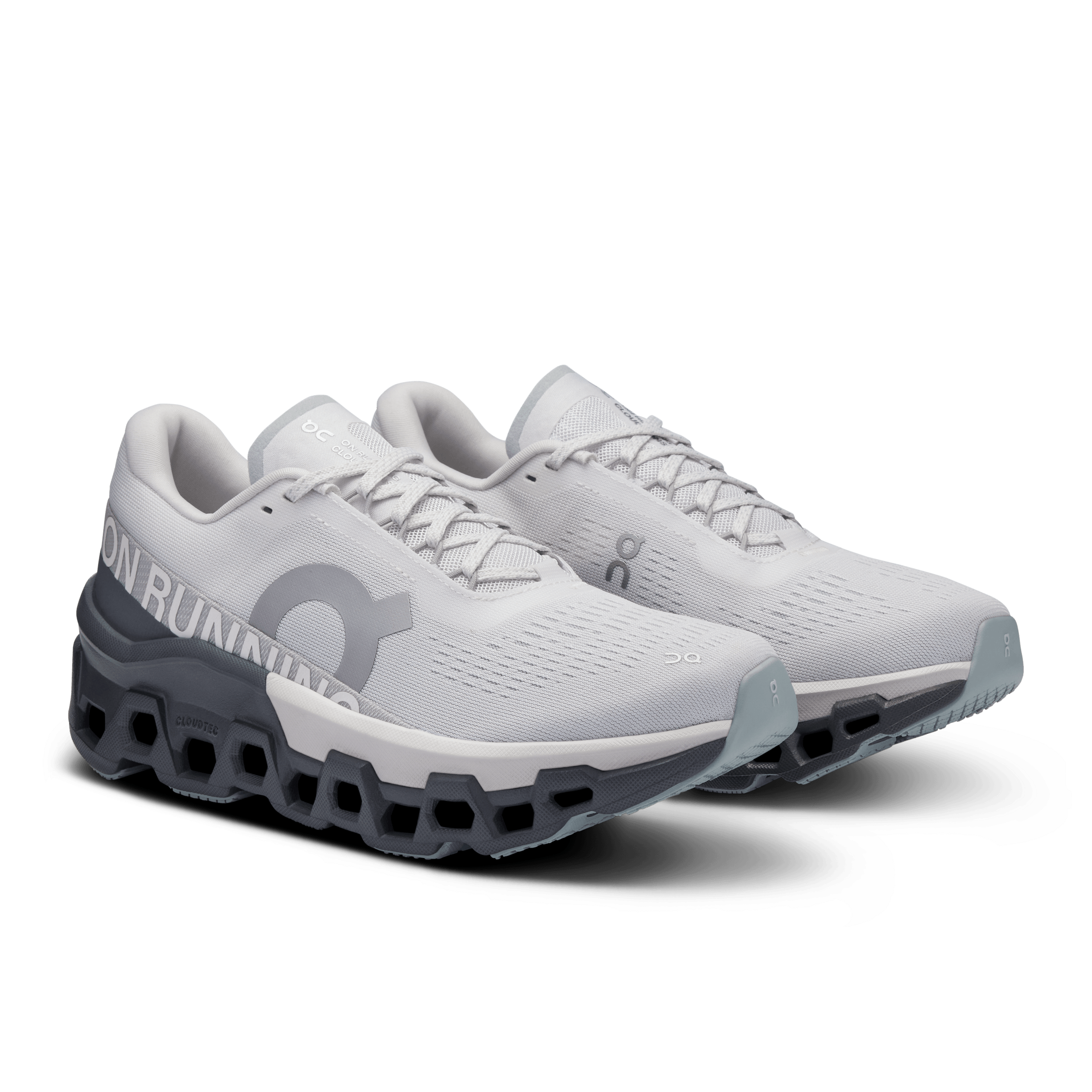 On Cloudmonster 2 Tenis gris de mujer para correr