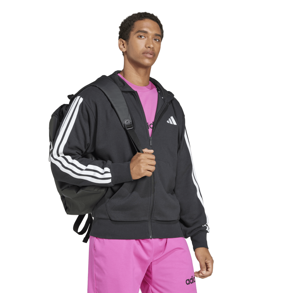 Adidas M 3S Ft Fz Hd Chaqueta negro de hombre lifestyle