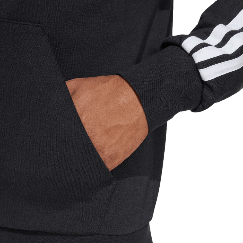 Adidas M 3S Ft Fz Hd Chaqueta negro de hombre lifestyle