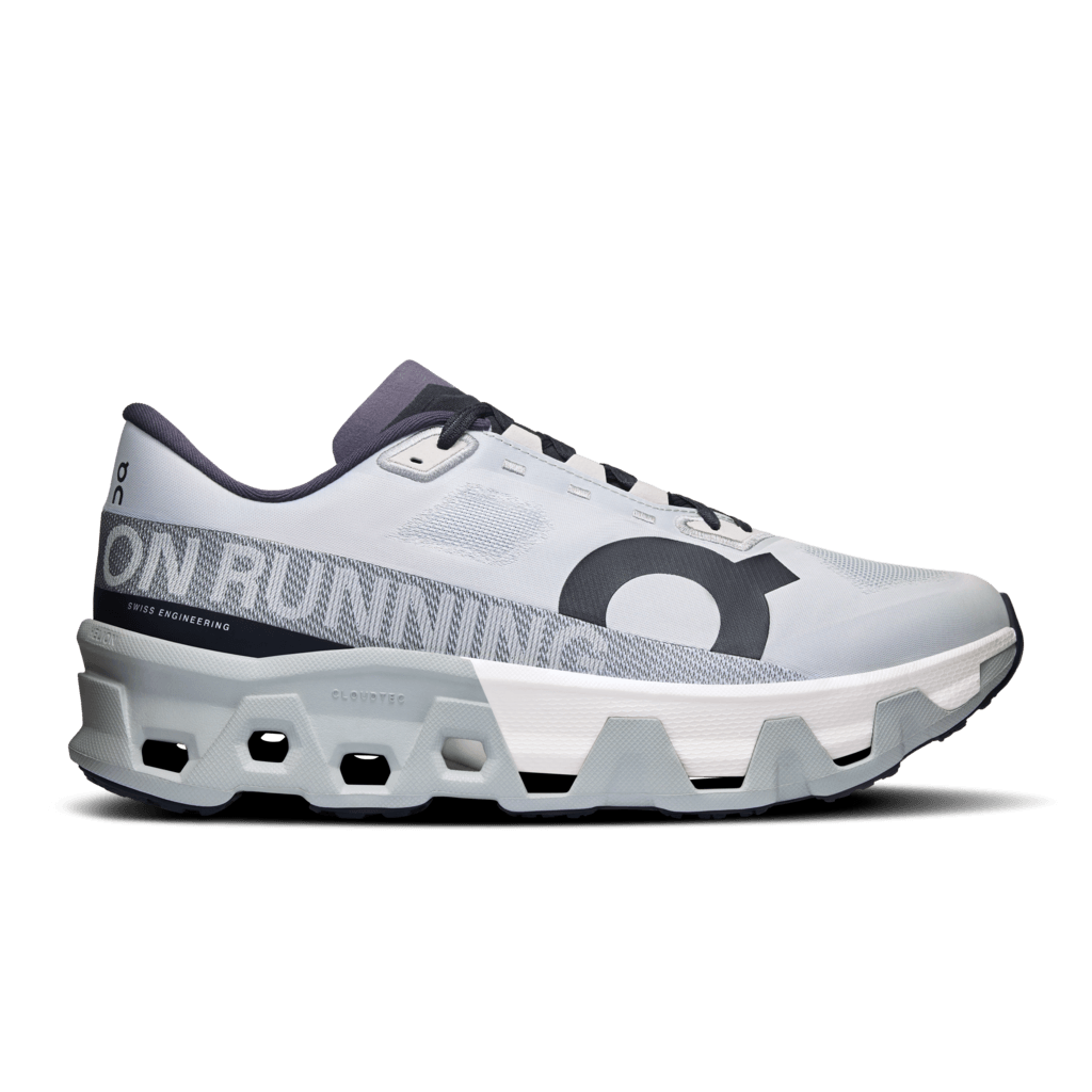 On Cloudmonster Hyper Tenis gris de hombre para correr