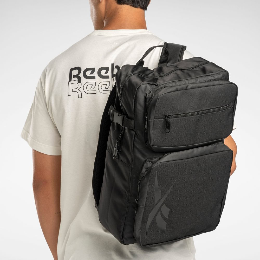 Reebok Rbk Commute Backpack Morral negro de hombre para entrenamiento