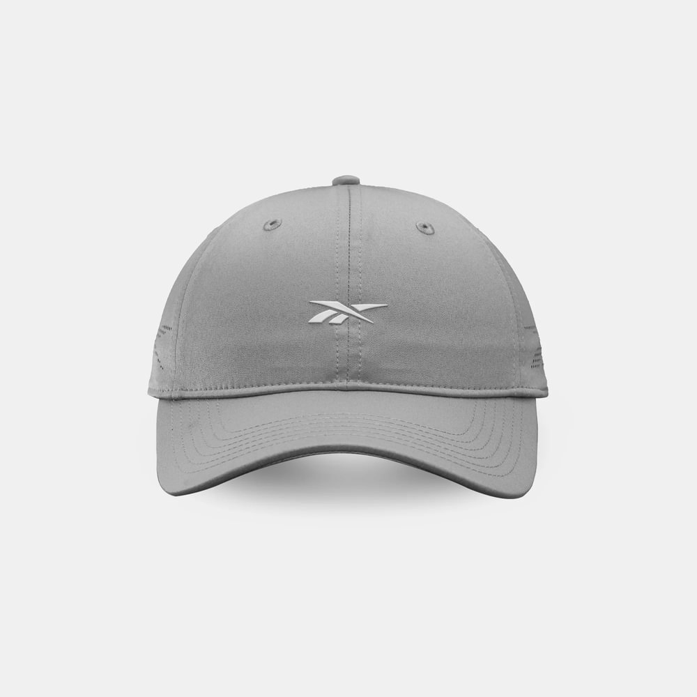 Reebok Rbk Training Perforated Cap Gorra gris unisex para entrenamiento