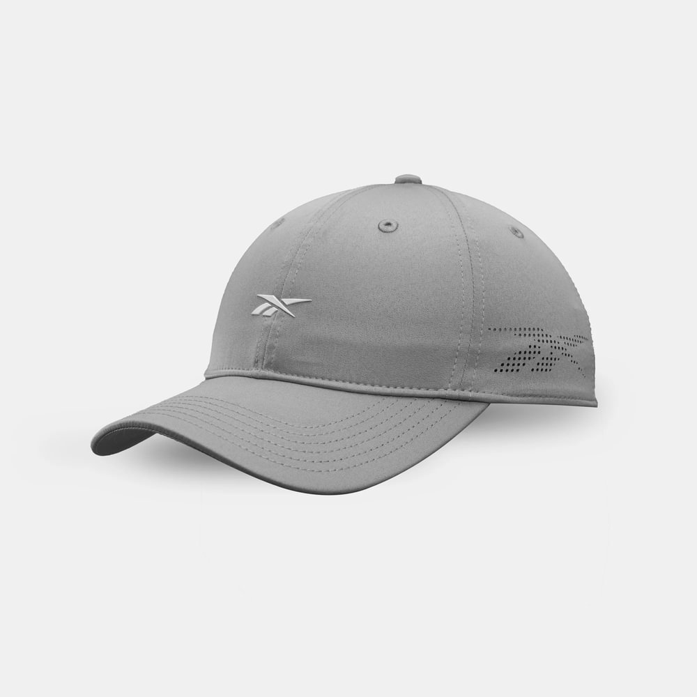 Reebok Rbk Training Perforated Cap Gorra gris unisex para entrenamiento