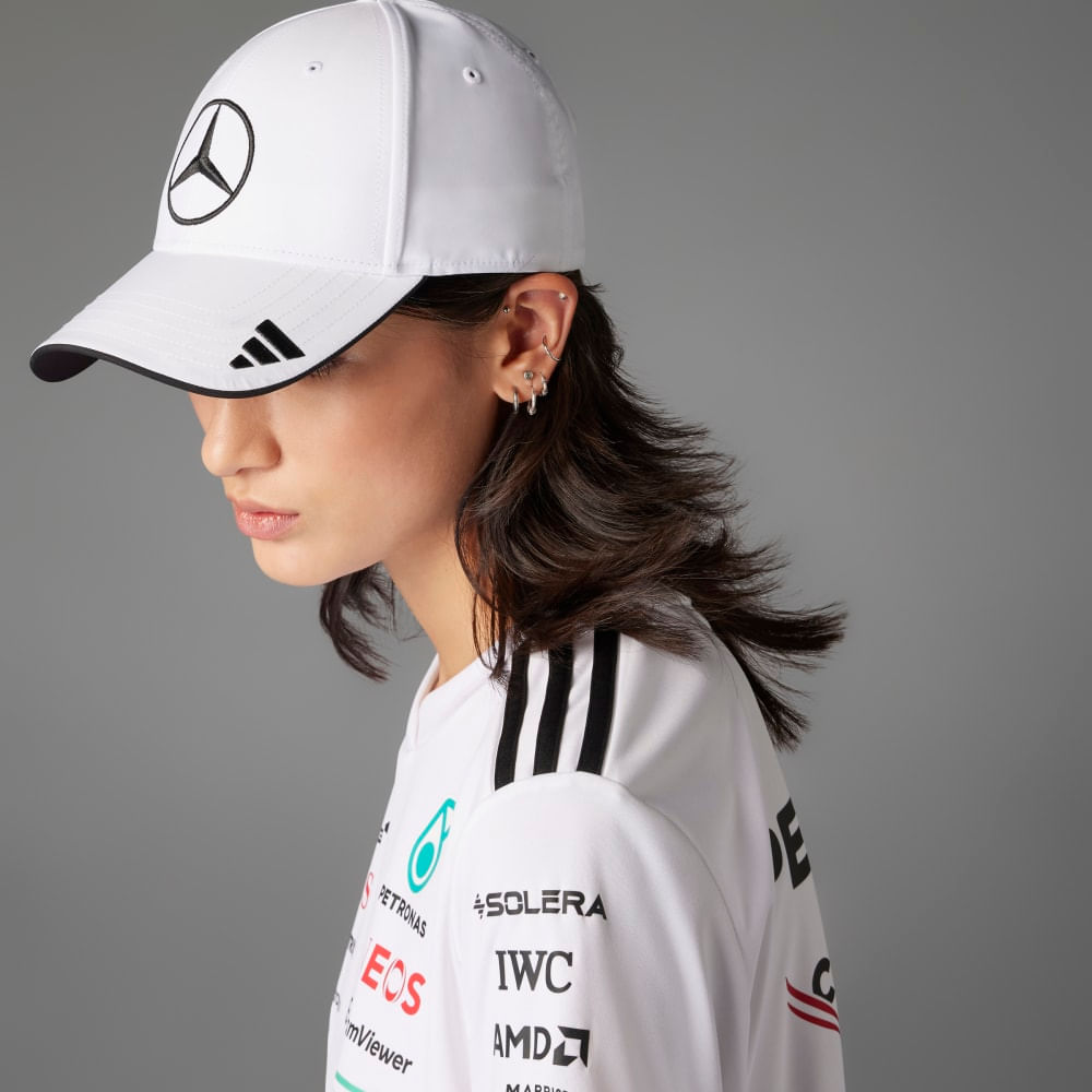 Adidas F1 Mercedes Dr Cap Gorra blanco unisex lifestyle