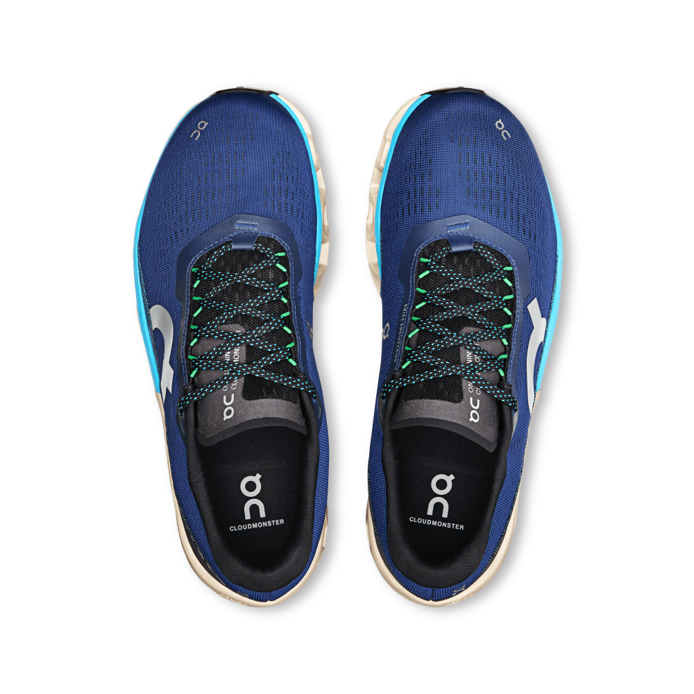 On Cloudmonster 2 Tenis azul de hombre para correr