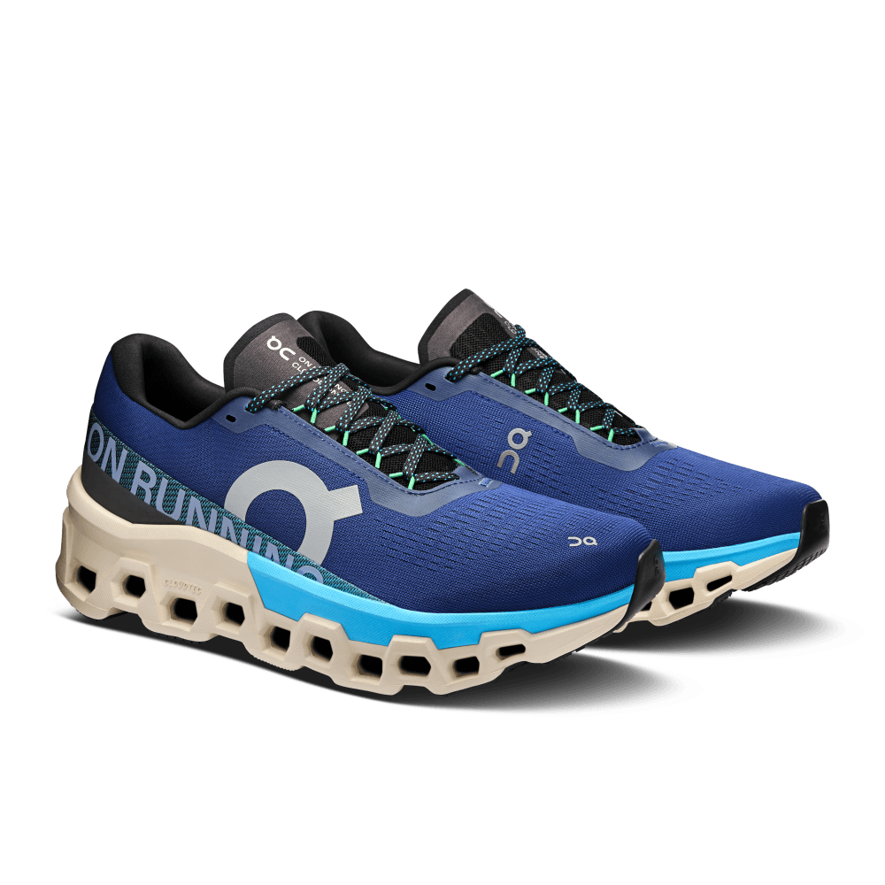 On Cloudmonster 2 Tenis azul de hombre para correr