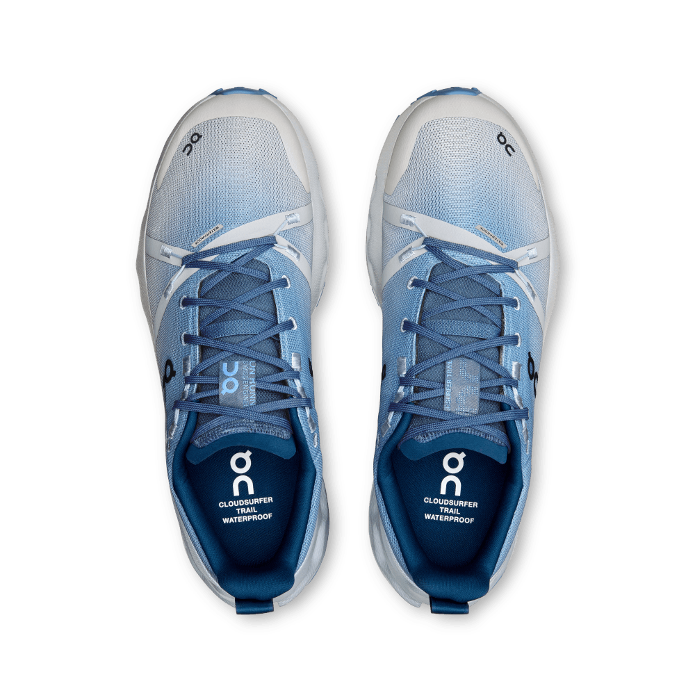 On Cloudsurfer Trail Wp Tenis azul de hombre para outdoor