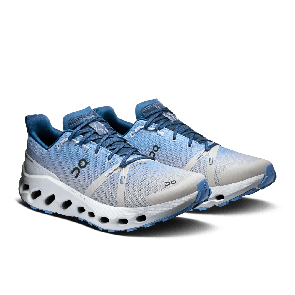 On Cloudsurfer Trail Wp Tenis azul de hombre para outdoor