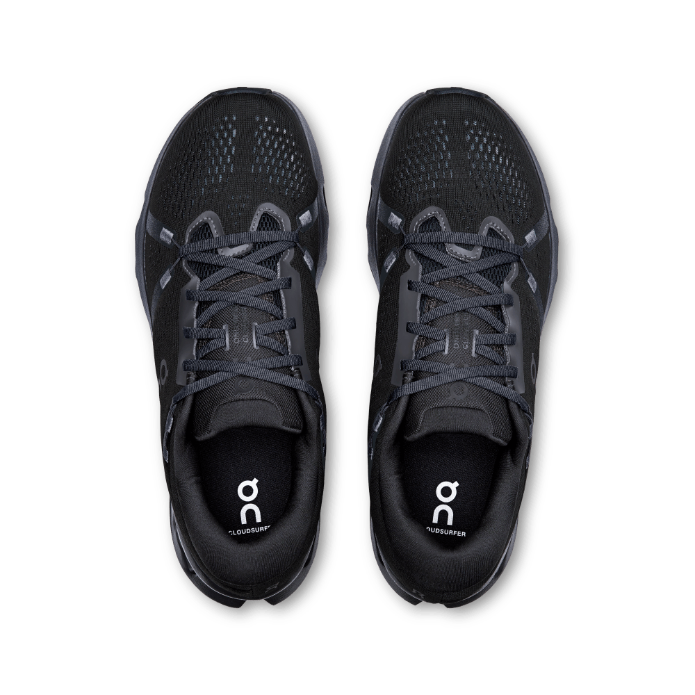 On Cloudsurfer 2 Tenis negro de hombre para correr