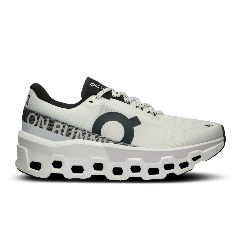 On Cloudmonster 2 Tenis blanco de mujer para correr