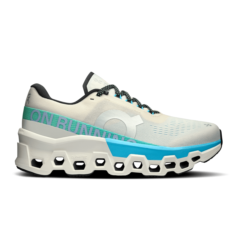 On Cloudmonster 2 Tenis blanco de mujer para correr