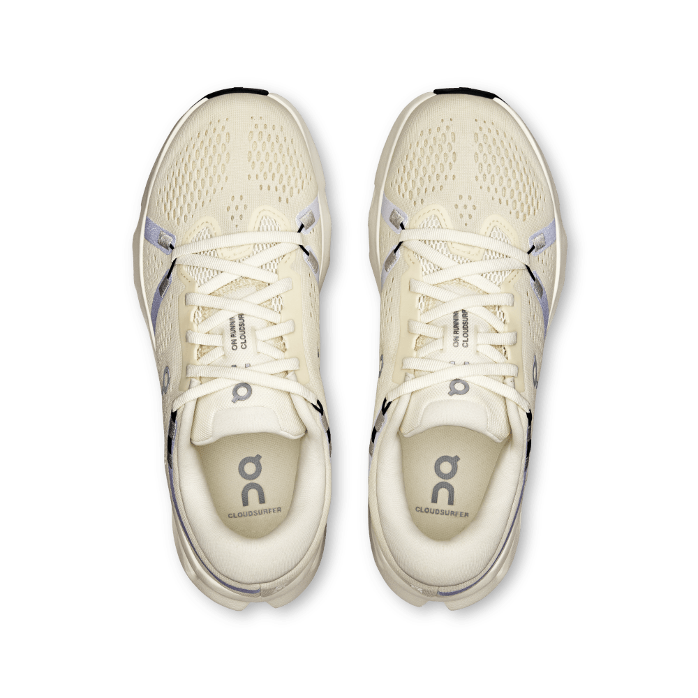 On Cloudsurfer 2 Tenis gris de mujer para correr