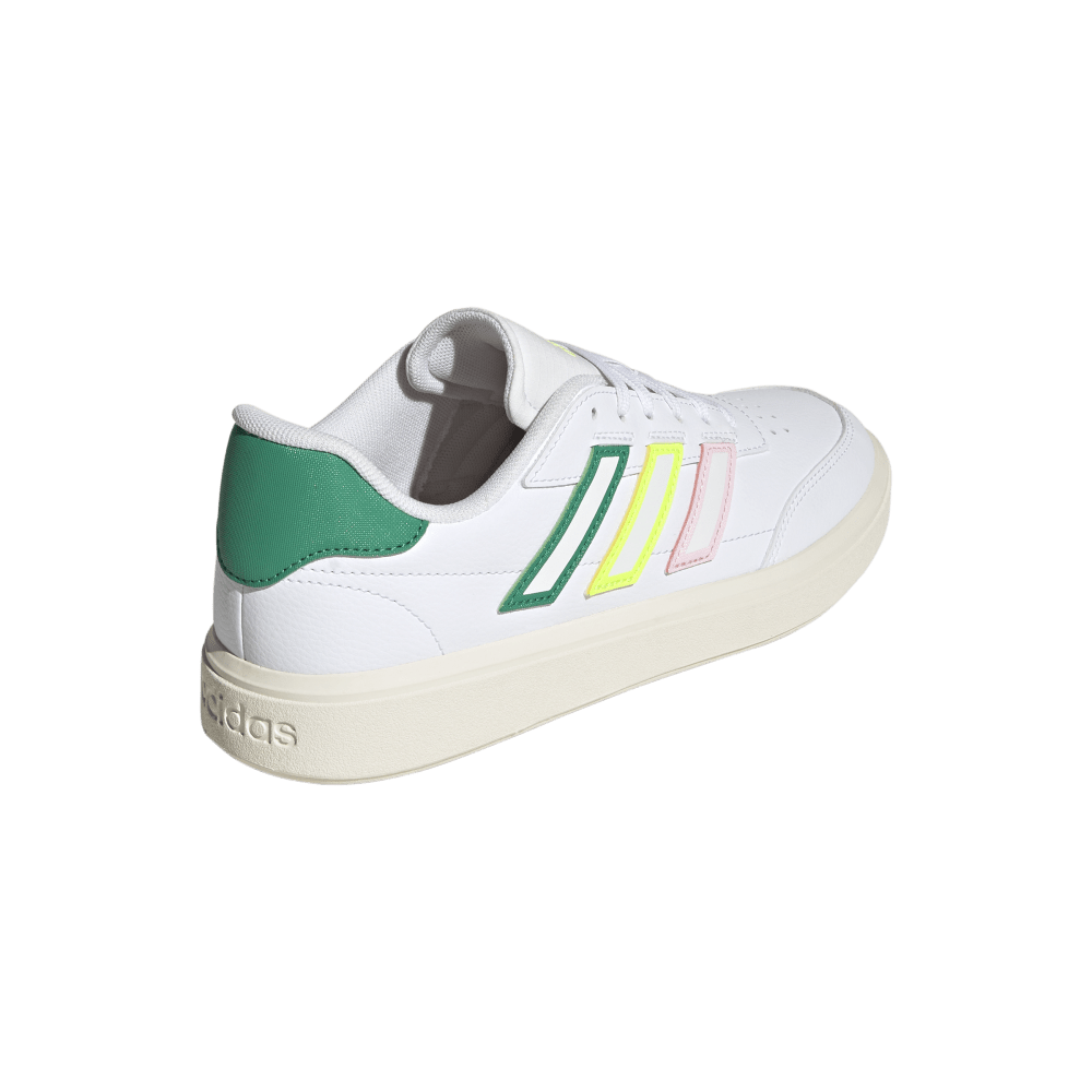 Adidas Courtblock blanco de mujer lifestyle