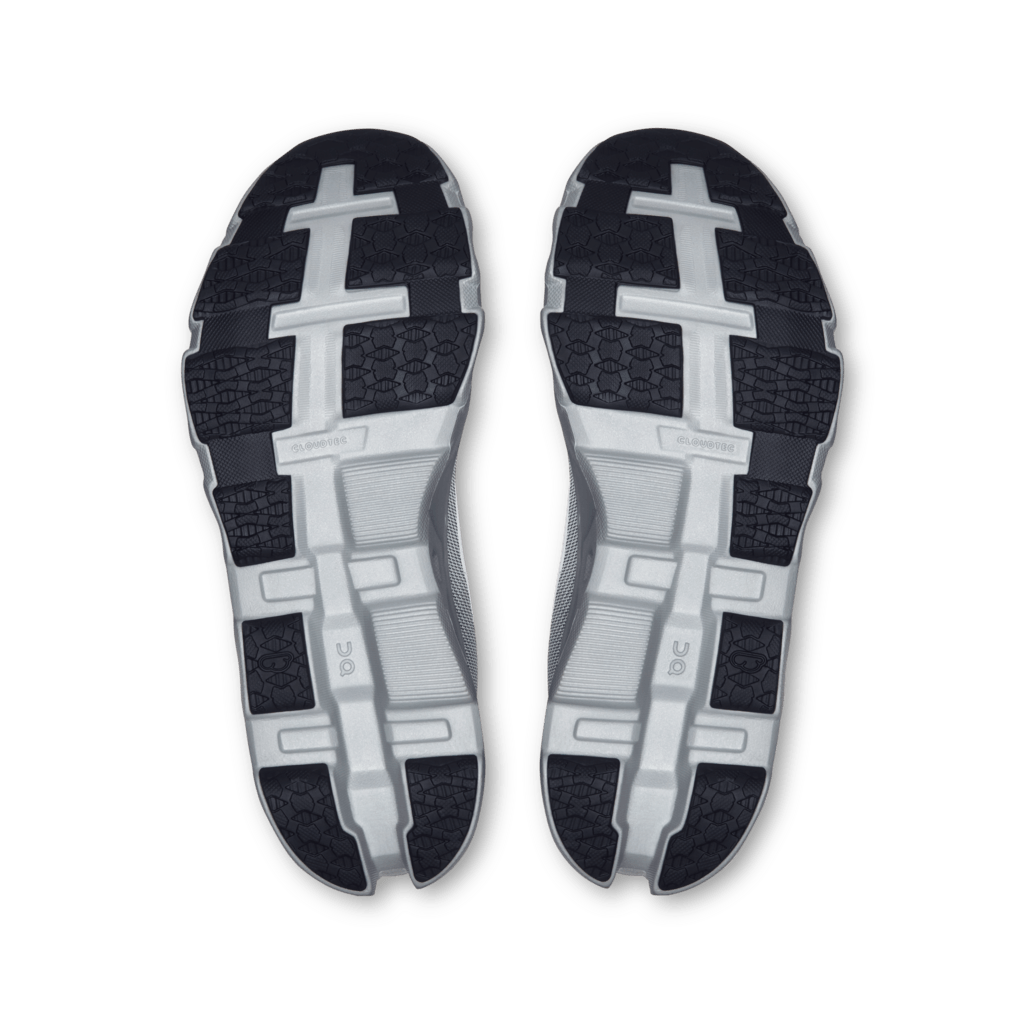 On Cloudmonster Hyper Tenis gris de mujer para correr