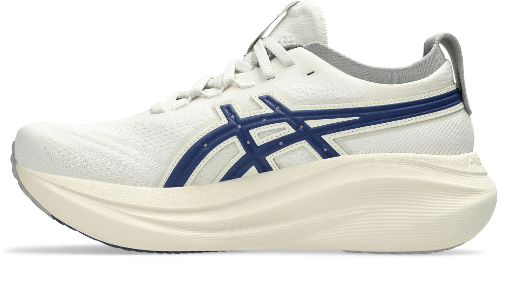 Asics Gel-Nimbus 27 Atc Tenis beige de mujer para correr