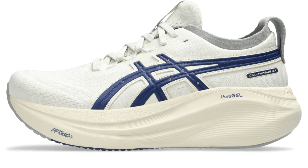 Asics Gel-Nimbus 27 Atc Tenis beige de mujer para correr