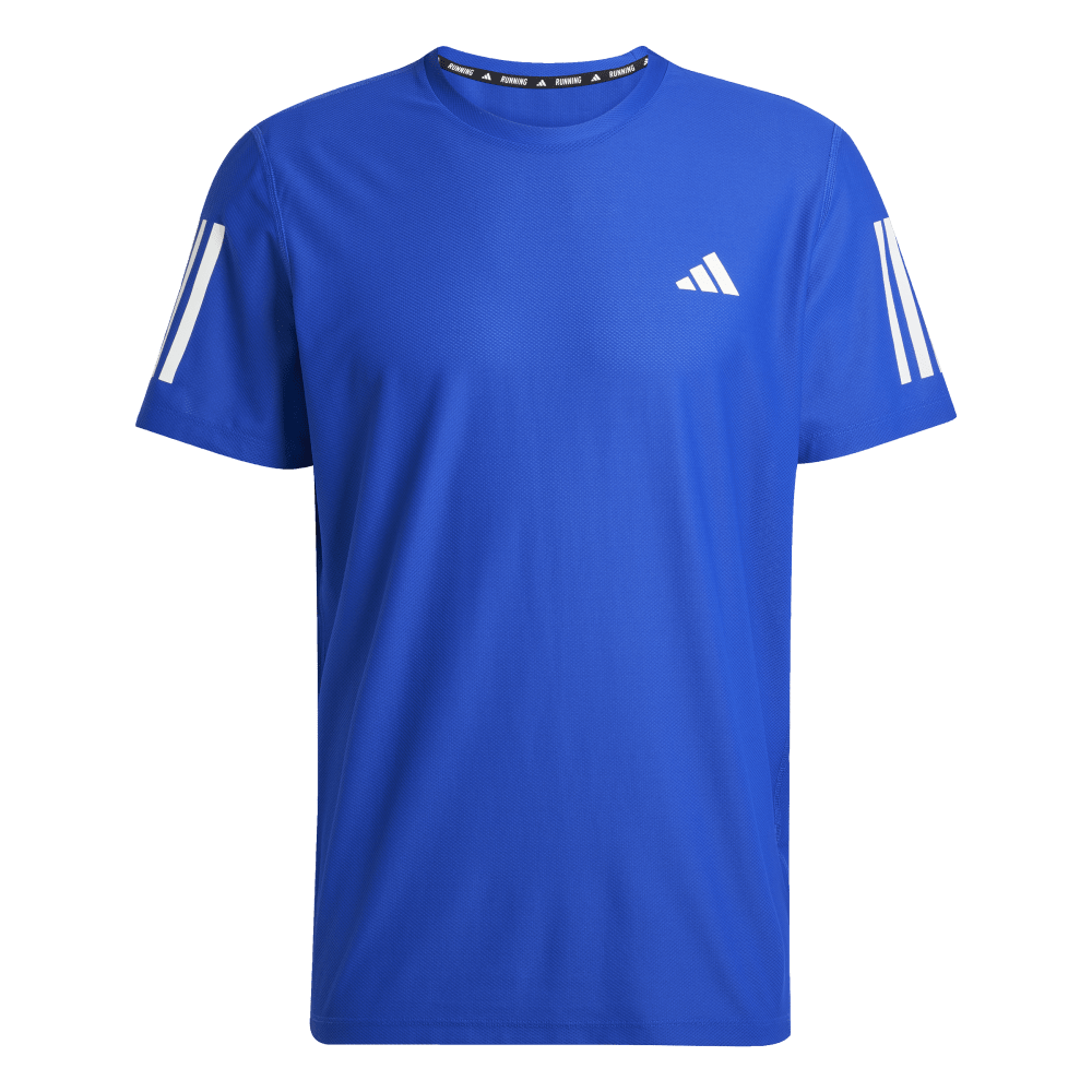 Adidas Otr B Tee Camiseta Manga Corta azul de hombre para correr