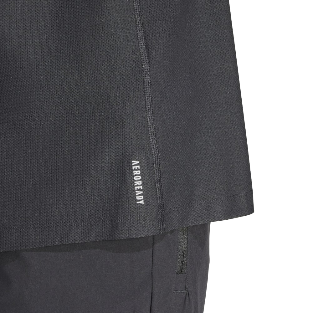 Adidas Otr B Tee Camiseta Manga Corta Negro De Hombre Para Correr