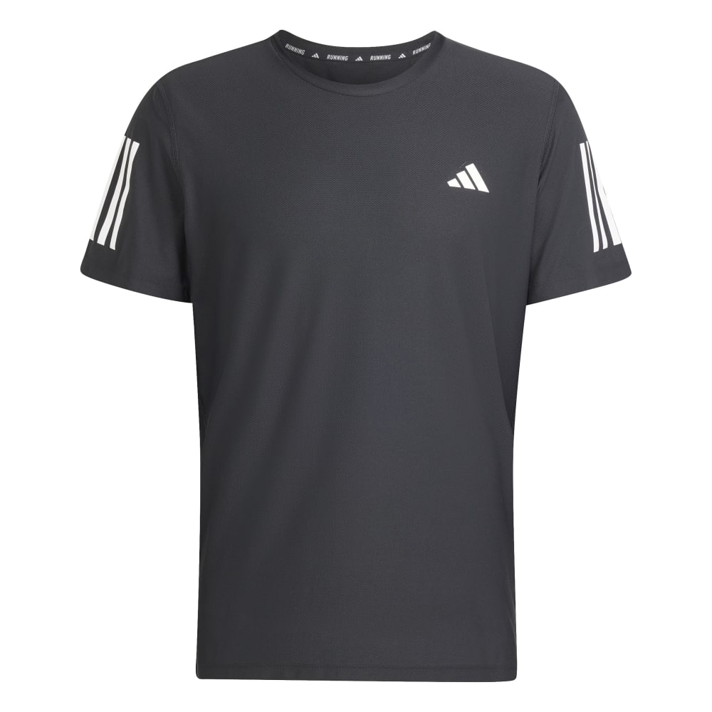 Adidas Otr B Tee Camiseta Manga Corta Negro De Hombre Para Correr