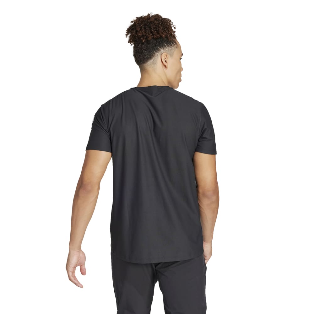 Adidas Otr B Tee Camiseta Manga Corta Negro De Hombre Para Correr