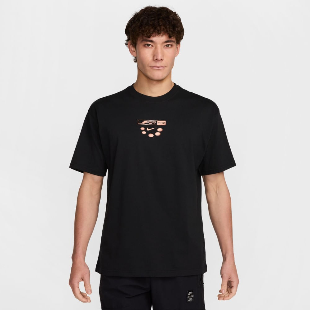 Nike U Nsw Tee M90 Oc Airmax Day 2 Camiseta Manga Corta negro de hombre lifestyle