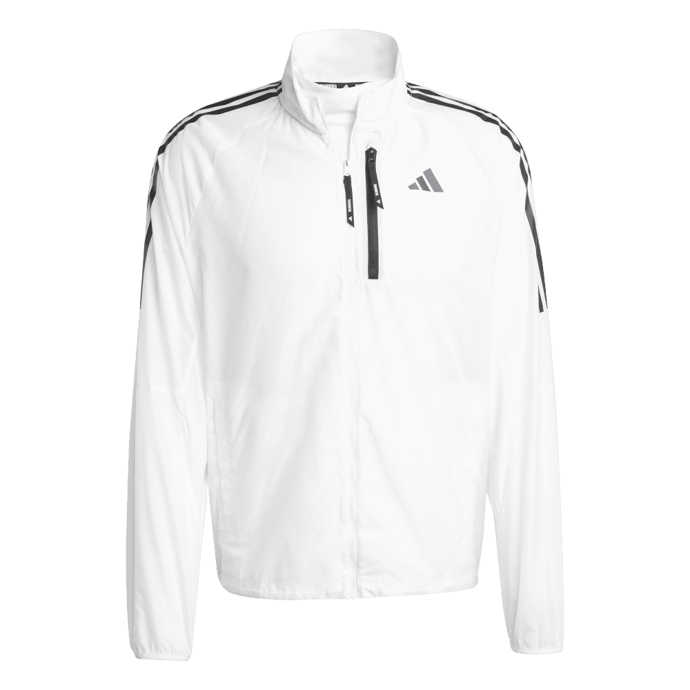 Adidas Otr 3S Jacket M Chaqueta blanco de hombre para correr
