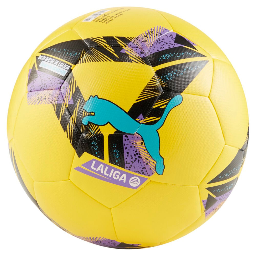 Puma Orbita Laliga 1 Hyb S5 Balón amarillo de hombre para futbol