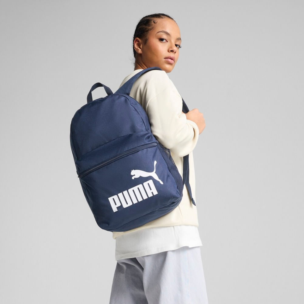 Puma Phase Backpack Morral azul de hombre lifestyle