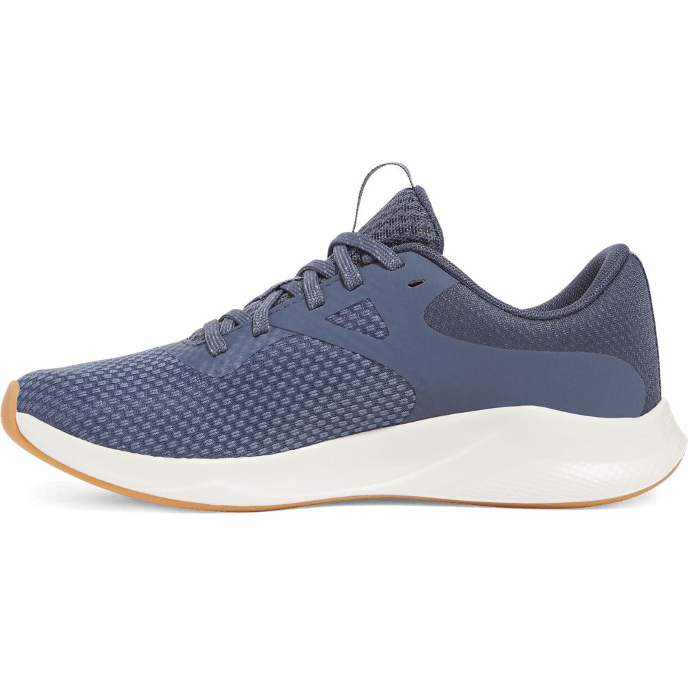 UA W Charged Aurora 2 Tenis gris de mujer para entrenamiento