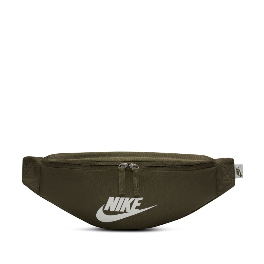 Nike Nk Heritage Waistpack Canguro verde de hombre lifestyle