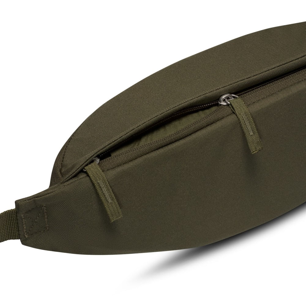 Nike Nk Heritage Waistpack Canguro verde de hombre lifestyle