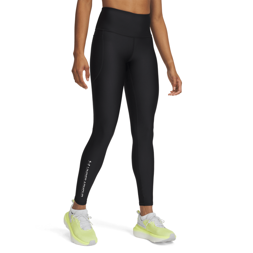 UA H Branded Legging Licra negro de mujer para entrenamiento