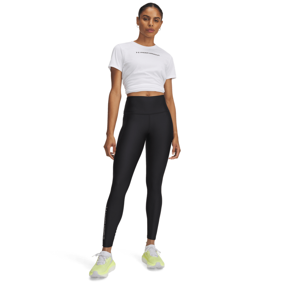 UA H Branded Legging Licra negro de mujer para entrenamiento