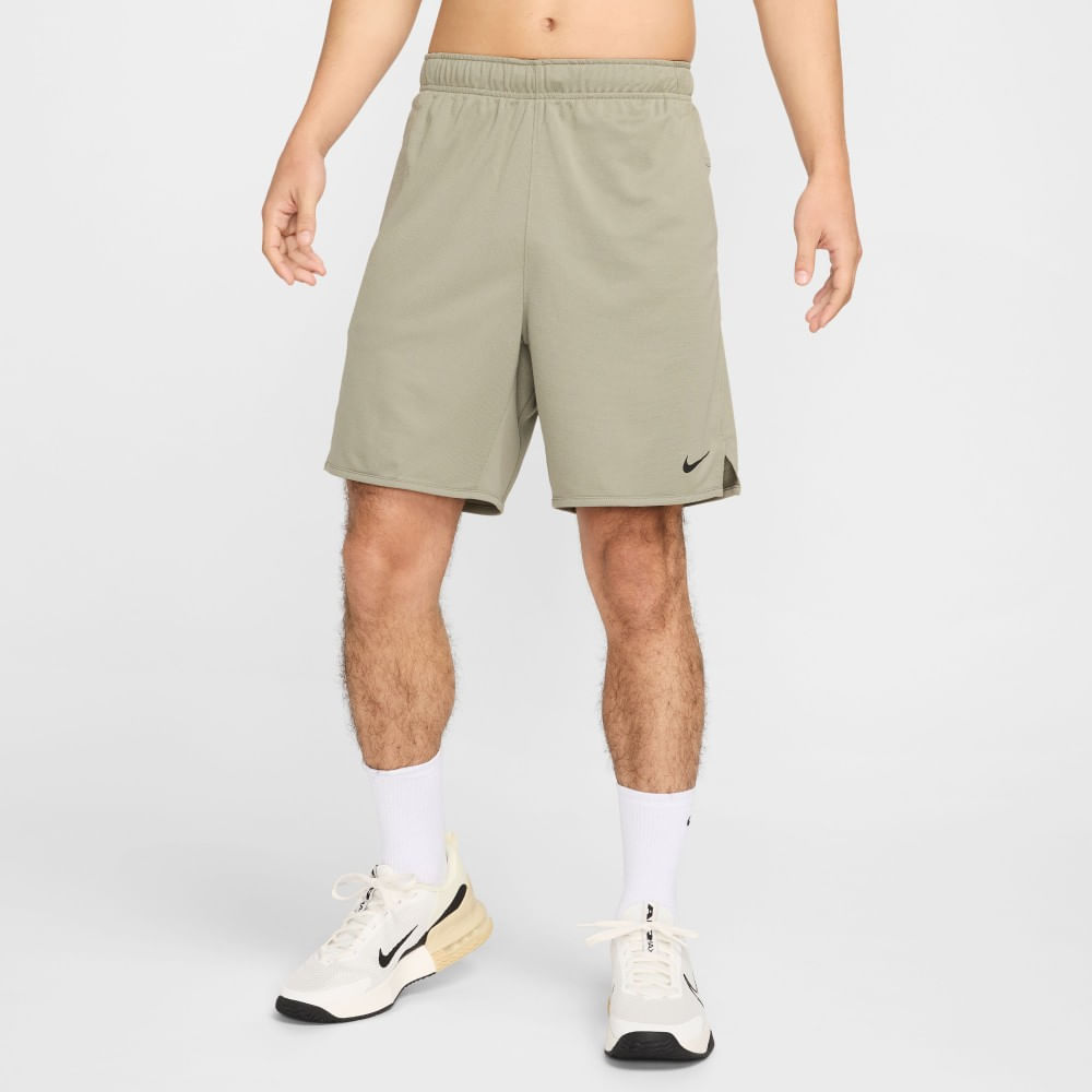 Nike M Nk Df Totality Knit 7In Ul Pantaloneta verde de hombre para entrenamiento