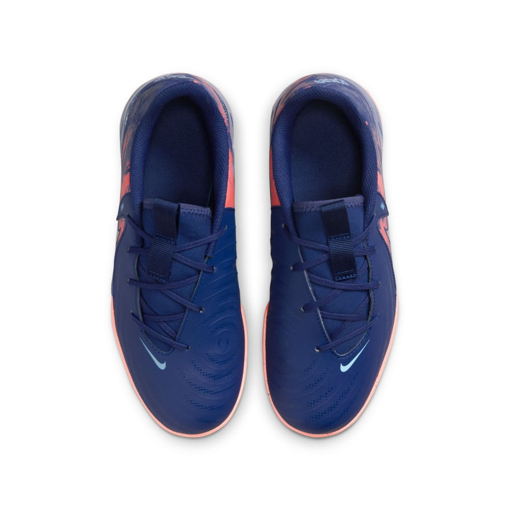 Nike Jr Phantom Gx Ii Academy Tf Eh Guayos azul de niño para futbol