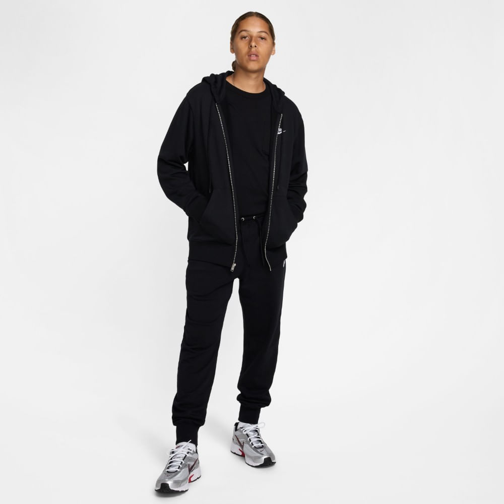 Nike M Nk Club Ft Jogger Pantalón negro de hombre lifestyle