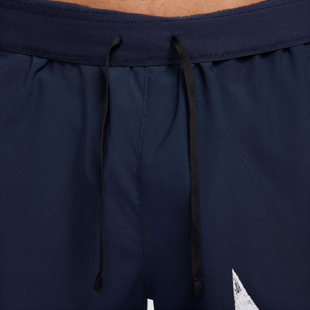 Nike M Nk Df Challenger Swoosh 5In Pantaloneta azul de hombre para correr