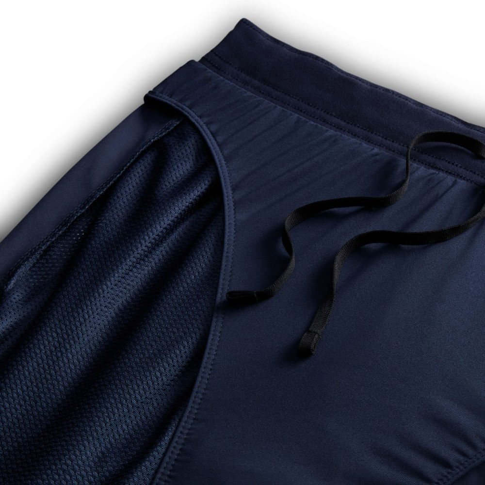 Nike M Nk Df Challenger Swoosh 5In Pantaloneta azul de hombre para correr