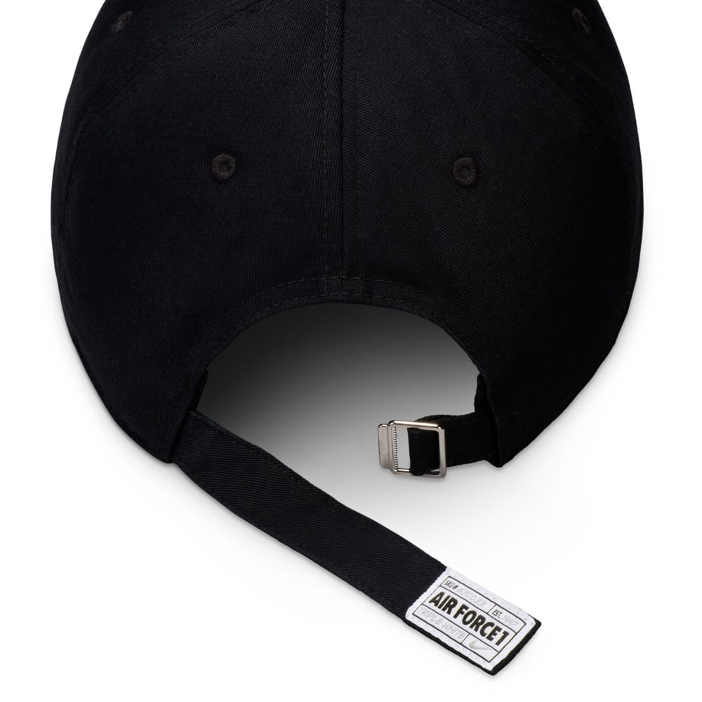 Nike U Nk Club Cap U Cb Af1 Ptch L Gorra negro de hombre lifestyle