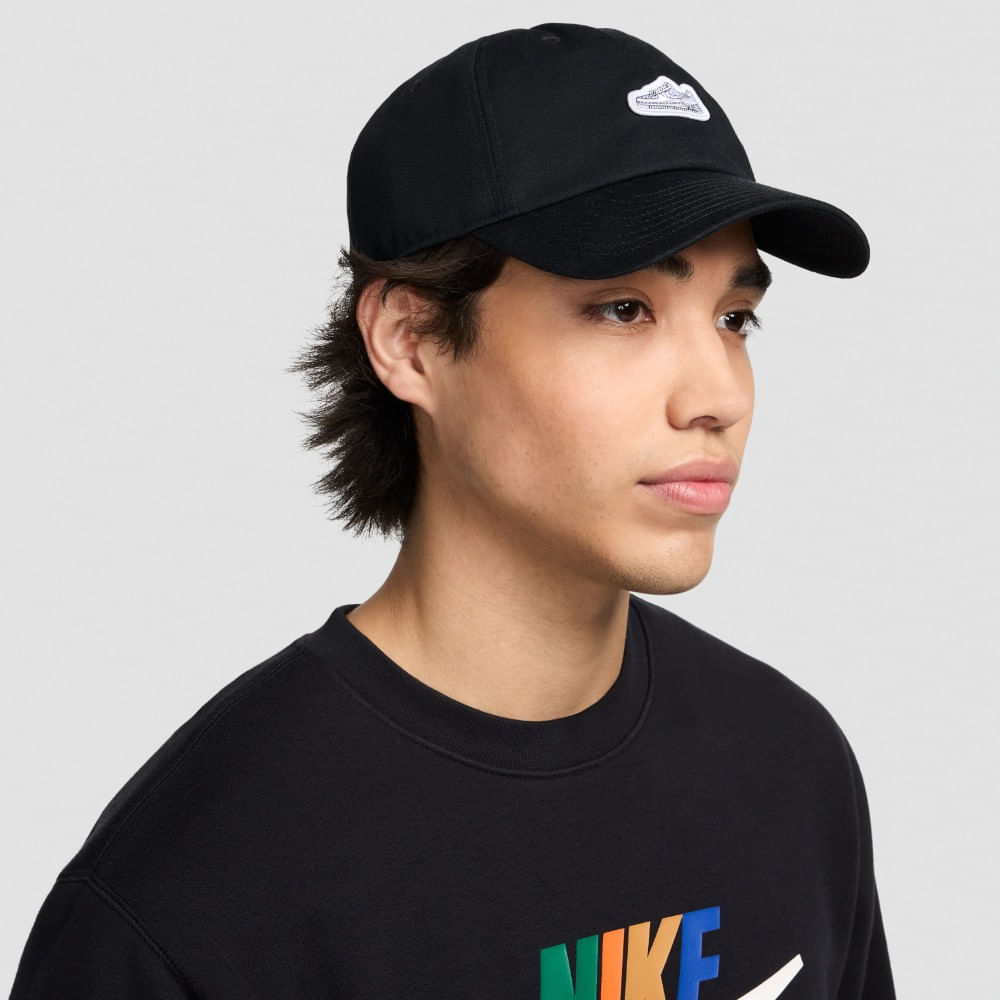 Nike U Nk Club Cap U Cb Af1 Ptch L Gorra negro de hombre lifestyle