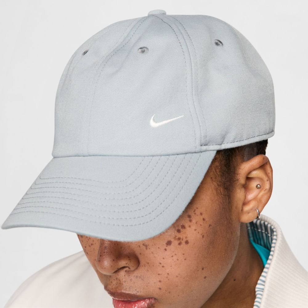 Nike U Nk Club Cap U Cb Sm Swsh L Gorra gris de hombre lifestyle