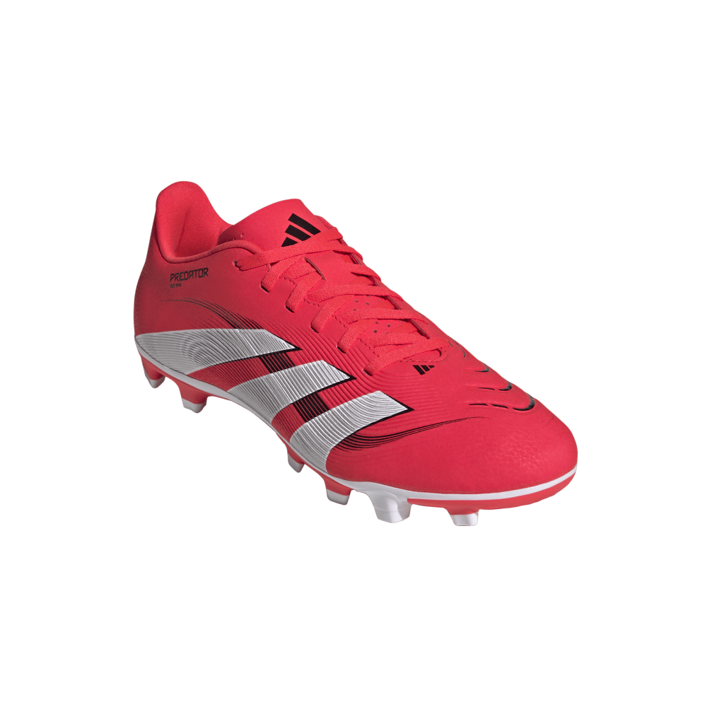 Adidas Guayos Predator Club Terreno Firme/Multi rojo unisex para futbol