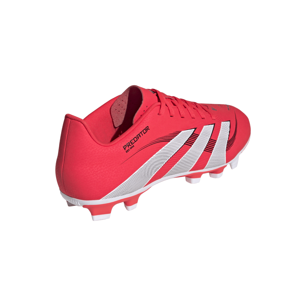 Adidas Guayos Predator Club Terreno Firme/Multi rojo unisex para futbol