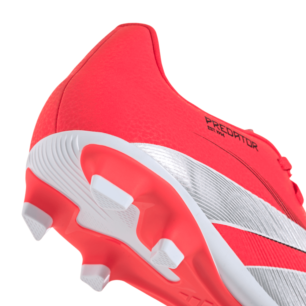 Adidas Guayos Predator Club Terreno Firme/Multi rojo unisex para futbol