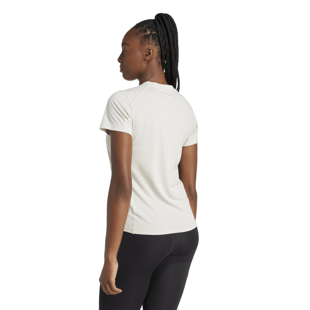 Adidas Tr-Es Logo T Camiseta Manga Corta gris de mujer para entrenamiento
