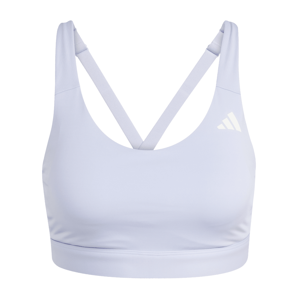 Adidas Top Soporte Alto Ultimate Adidas Run morado de mujer para entrenamiento