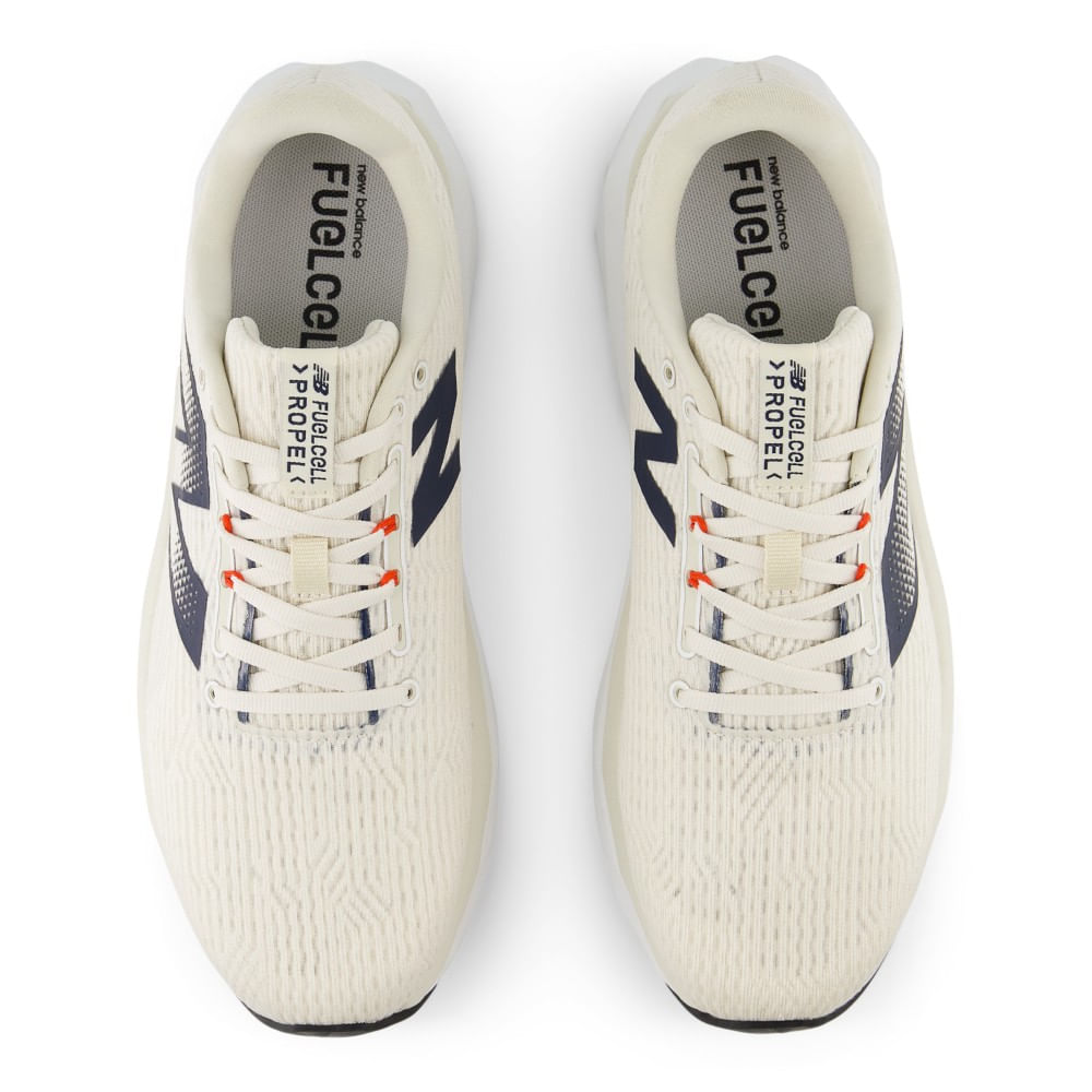 New Balance Propel V5 Tenis blanco de hombre para correr