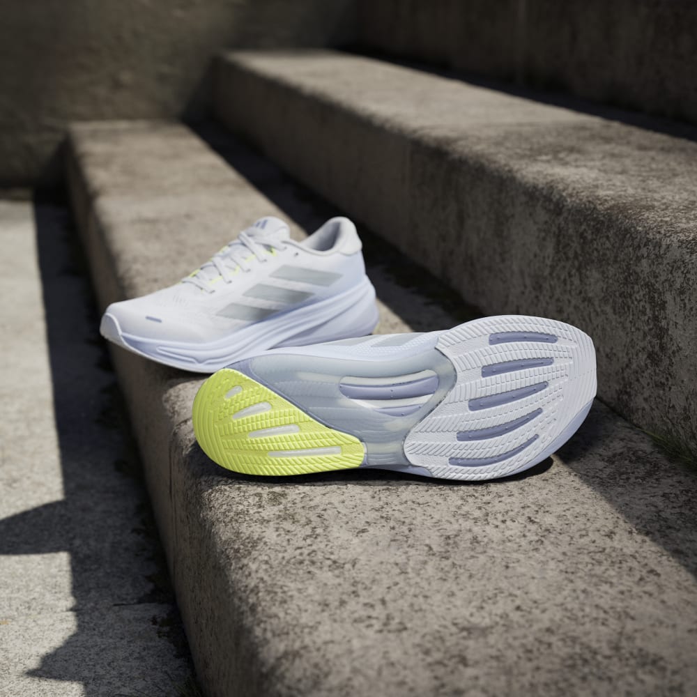 Adidas Tenis Supernova Rise 2 gris de mujer para correr