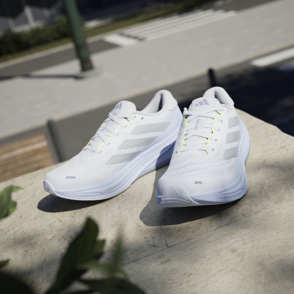 Adidas Tenis Supernova Rise 2 gris de mujer para correr