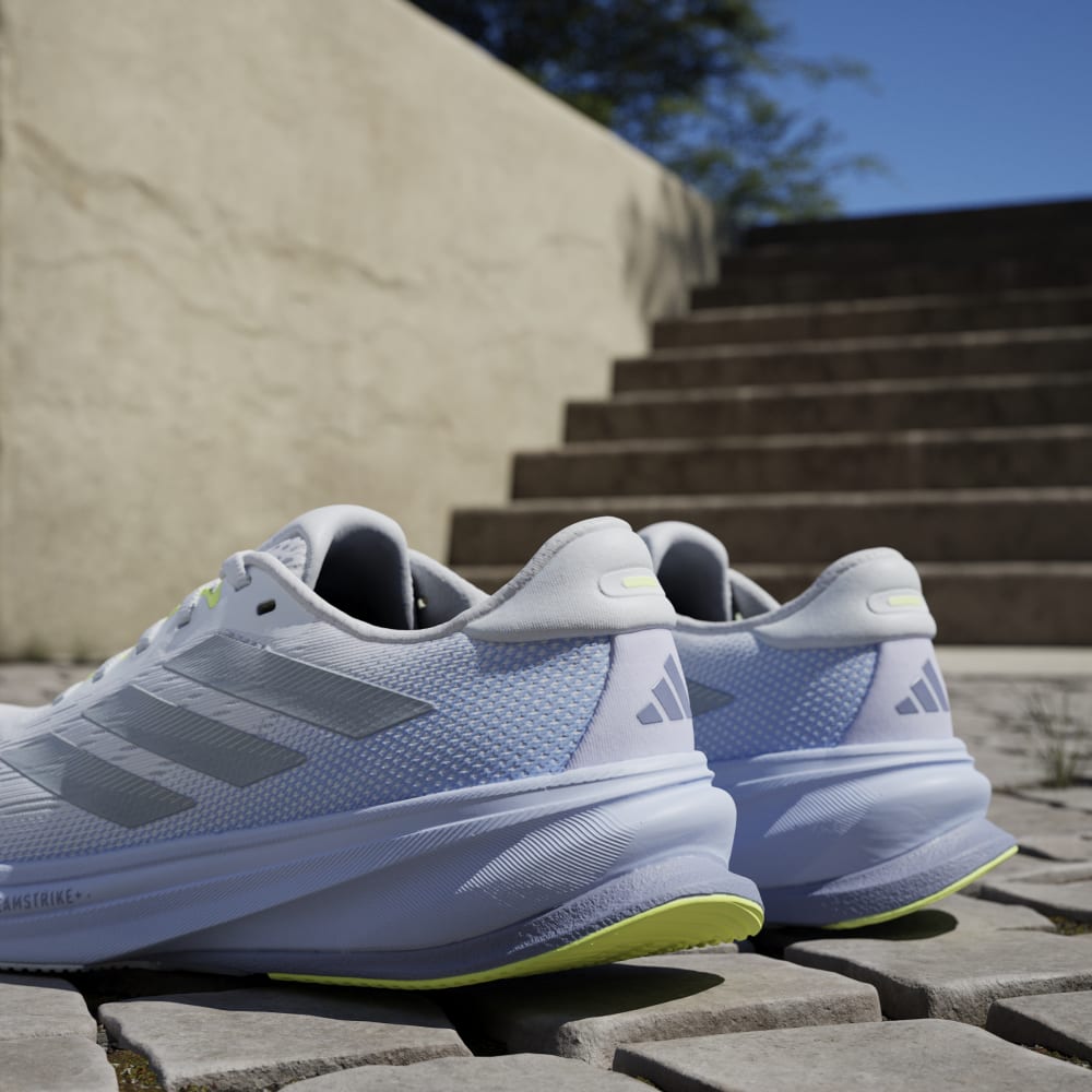 Adidas Tenis Supernova Rise 2 gris de mujer para correr